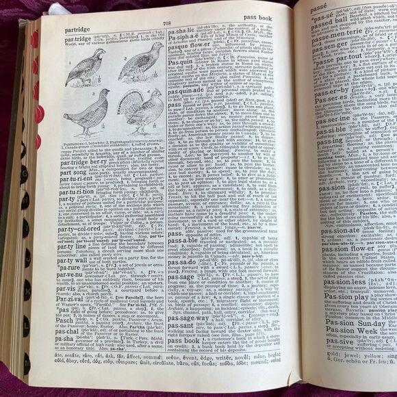 1928 Vintage Book: The Winston Simplified Dictionary. Advanced Edition. - Picture 7 of 12